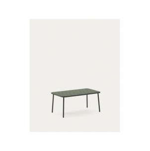 Mesa de centro de exterior Zivia de acero galvanizado... 2