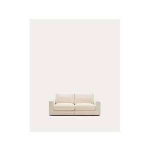 Sofá modular desenfundable Alea 3 plazas chenilla crudo...