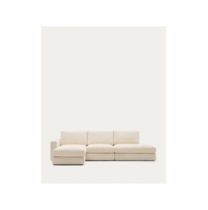 Sofá modular desenfundable Alea 5 plazas chenilla chaise...
