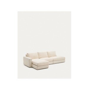 Sofá modular desenfundable Alea 5 plazas chenilla chaise... 2