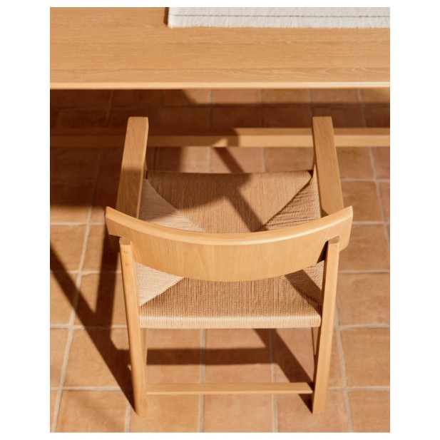 Silla Idun de madera maciza de roble... Silla Idun de madera maciza de roble...