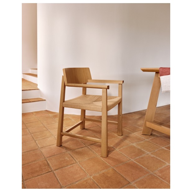 Silla Idun de madera maciza de roble... Silla Idun de madera maciza de roble...