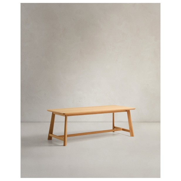 Mesa Idun de chapa y madera maciza de... Mesa Idun de chapa y madera maciza de...