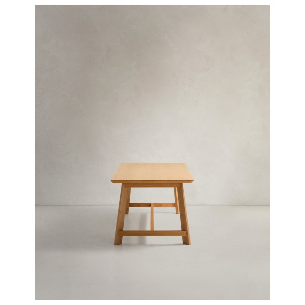 Mesa Idun de chapa y madera maciza de... Mesa Idun de chapa y madera maciza de...