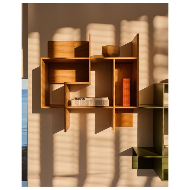 Estantería modular Ina de chapa de... Estantería modular Ina de chapa de...