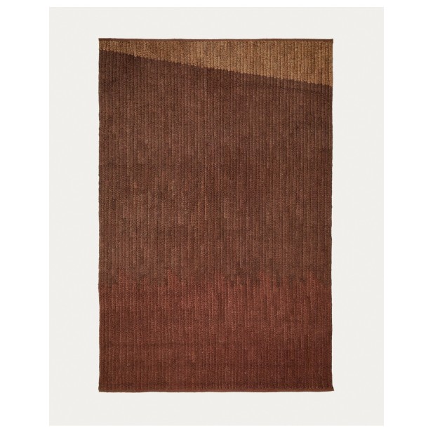 Alfombra Mandi de yute terracota 200 x 300 cm - Kave Home