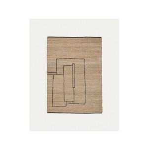 Alfombra Velira de yute 160 x 230 cm - Kave Home