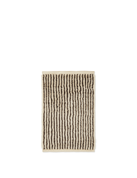 Alfombra KAMI 80x120 cm - Blanco Roto/Marrón - Ferm Living; 1104269867