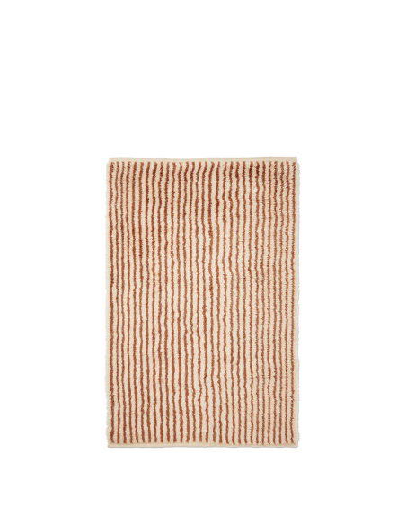 Alfombra KAMI 120x180cm - Blanco/Rojo Marrón - Ferm Living; 1104269870