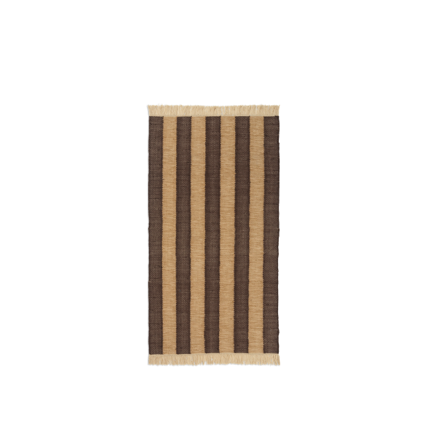 Alfombra IVES 80x140 cm, Canela / Chocolate - Ferm Living; 1104268930