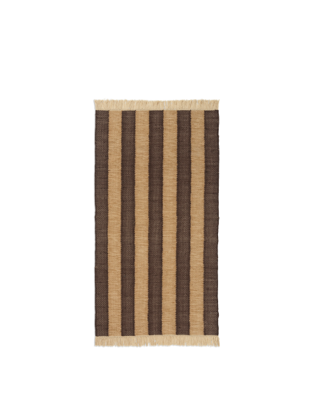 Alfombra IVES 80x140 cm, Canela / Chocolate - Ferm Living; 1104268930