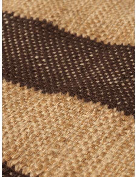 Alfombra IVES 80x140 cm, Canela / Chocolate - Ferm Living