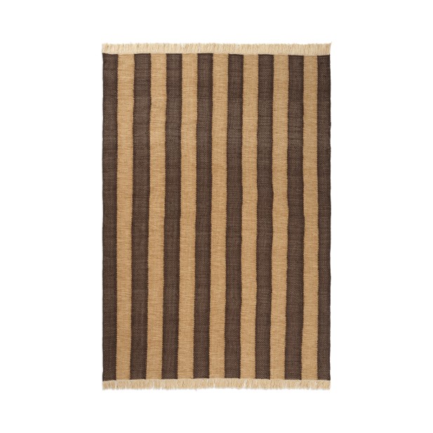Alfombra IVES 140x200 cm, Canela / Chocolate - Ferm Living; 1104268929