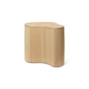 Mesa de Almacenaje ISOLA, Ratán / Natural - Ferm Living; 1104265292