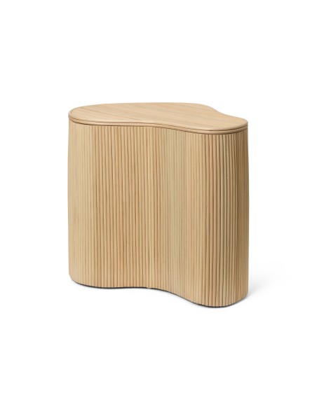 Mesa de Almacenaje ISOLA, Ratán / Natural - Ferm Living; 1104265292