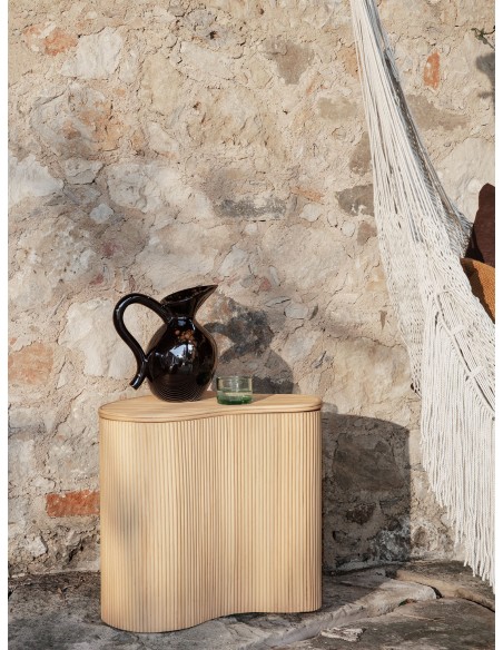 Mesa de Almacenaje ISOLA, Ratán / Natural - Ferm Living