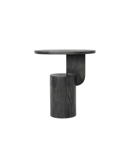 Mesa Auxiliar INSERT 49x34 cm, Fresno Teñido Negro - Ferm Living; 9891