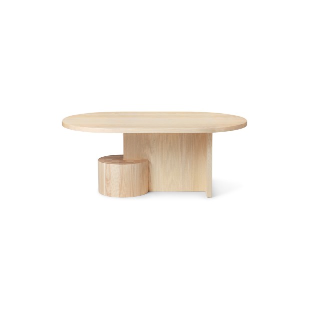 Mesa de Centro INSERT 100x60 cm, Fresno Nat - Ferm Living; 1100322811