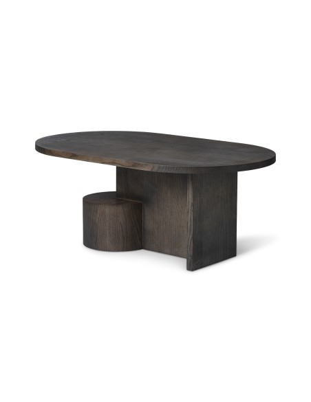 Mesa de Centro INSERT 100x60 cm, Fresno Teñido Negro - Ferm Living