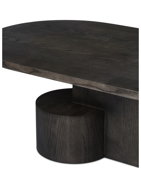 Mesa de Centro INSERT 100x60 cm, Fresno Teñido Negro - Ferm Living