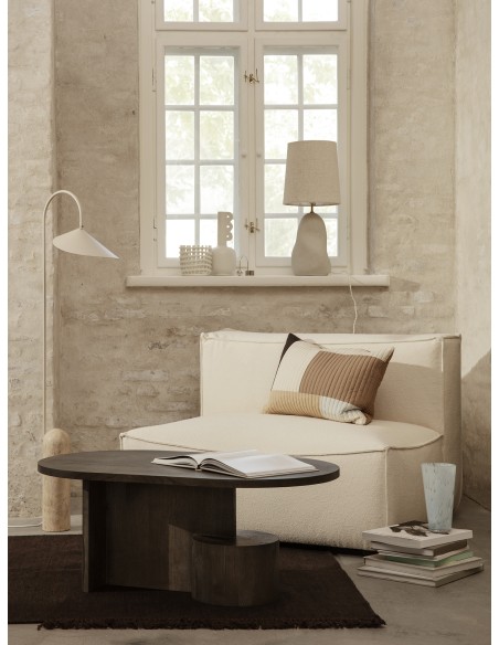 Mesa de Centro INSERT 100x60 cm, Fresno Teñido Negro - Ferm Living