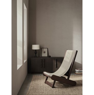 Sillón HEMI - Madera Oscura / Natural - Ferm Living; 1104269280 2