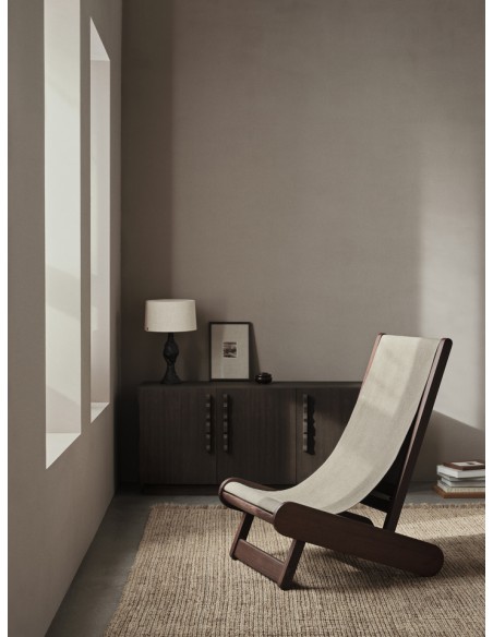 Sillón HEMI - Madera Oscura / Natural - Ferm Living