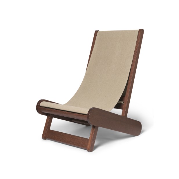 Sillón HEMI - Madera Oscura / Natural - Ferm Living; 1104269280