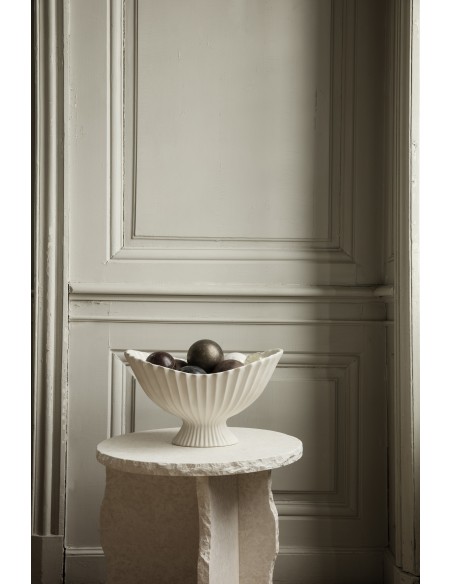Centro de Mesa FOUNTAIN, Blanco Roto - Ferm Living