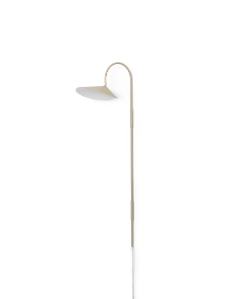 Aplique Giratorio Alto ARUM, Metal Beige - Ferm Living; 1104266356