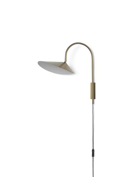 Aplique de Pared Giratorio ARUM, Metal Bronce - Ferm Living 1104266830