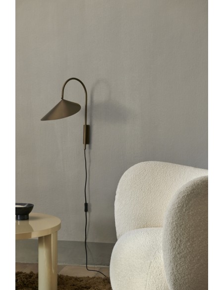 Aplique de Pared Giratorio ARUM, Metal Bronce - Ferm Living
