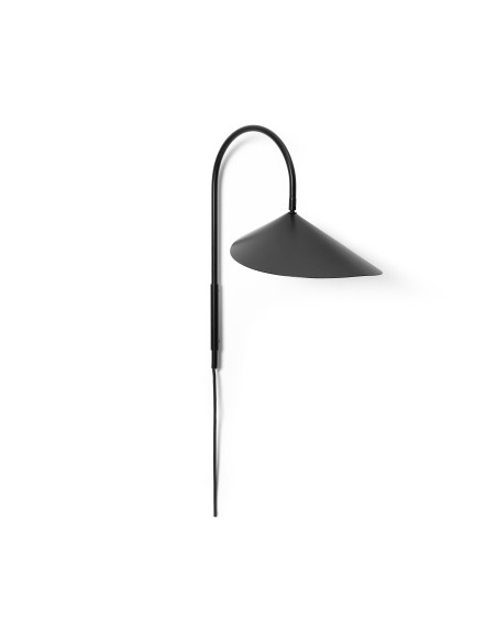 Aplique de Pared Giratorio ARUM, Metal Negro - Ferm Living