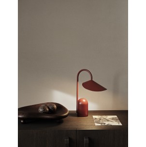 Lámpara Portátil ARUM, Metal Rojo Óxido - Ferm Living; 1104269286 2