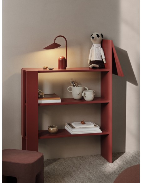 Lámpara Portátil ARUM, Metal Rojo Óxido - Ferm Living