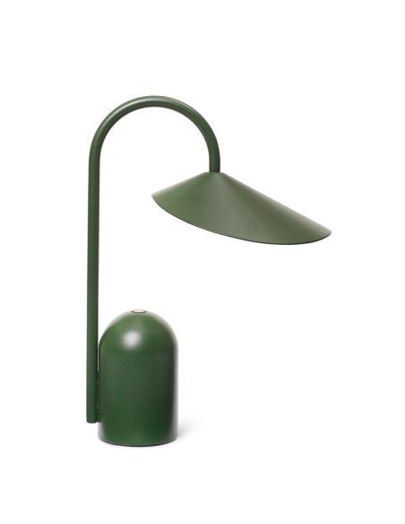 Lámpara Portátil ARUM, Metal Verde Hierba - Ferm Living; 1104269287