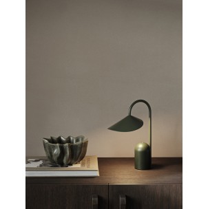 Lámpara Portátil ARUM, Metal Verde Hierba - Ferm Living; 1104269287 2