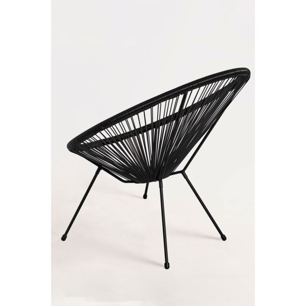 Silla Acapulco Negra Silla Acapulco Negra