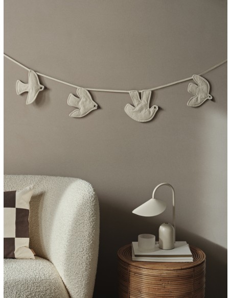Lámpara Portátil ARUM, Metal Beige - Ferm Living