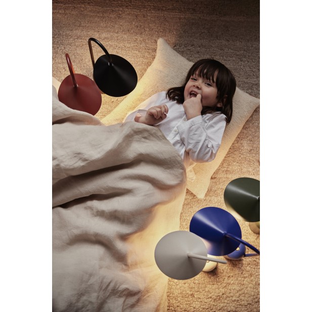 Lámpara Portátil ARUM, Metal Azul... Lámpara Portátil ARUM, Metal Azul...