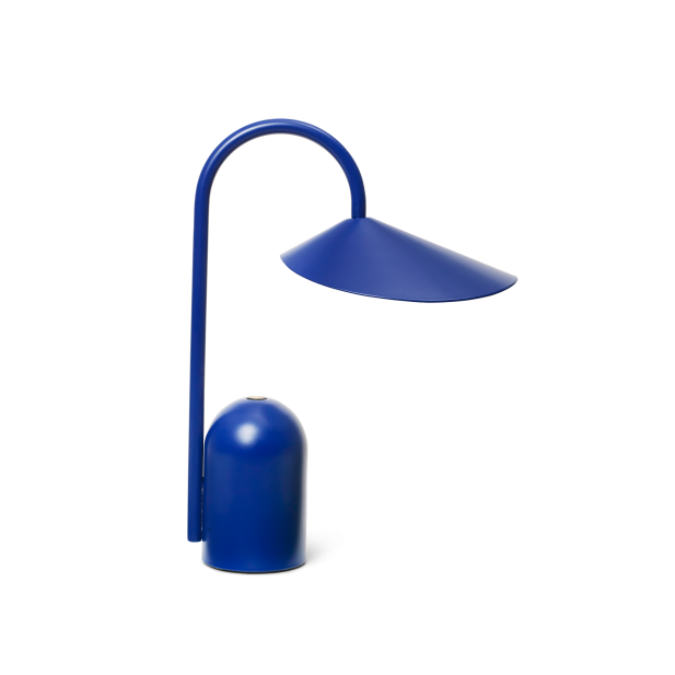 Lámpara Portátil ARUM, Metal Azul Brillante - Ferm Living; 1104269288