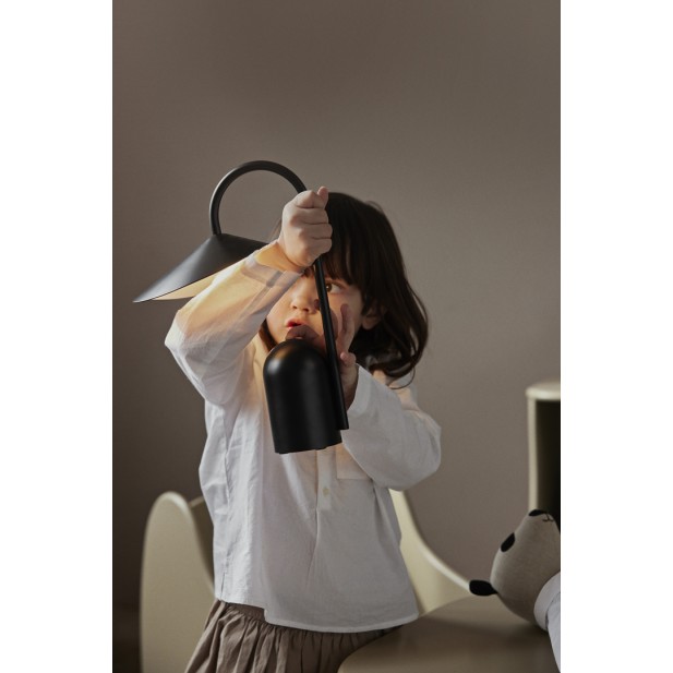 Lámpara Portátil ARUM, Metal Negro -... Lámpara Portátil ARUM, Metal Negro -...