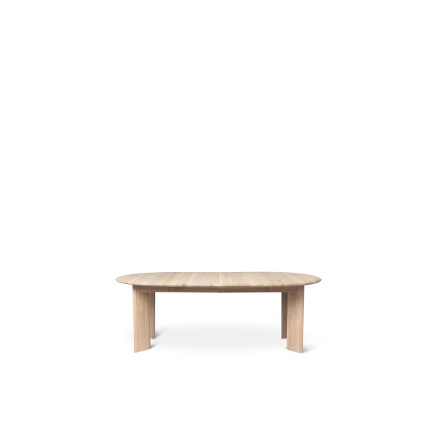 Mesa BEVEL Ext x2, de Comedor, Roble Blanco - Ferm Living; 1102762851 Mesa BEVEL Ext x2, de Comedor, Roble Blanco - Ferm Living; 1102762851
