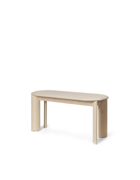 Banco BEVEL, Haya Blanca Aceitada - Ferm Living