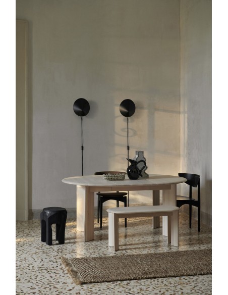 Banco BEVEL, Haya Blanca Aceitada - Ferm Living