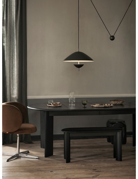 Banco BEVEL, Haya Negra Aceitada - Ferm Living