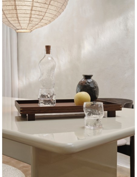 Bandeja de Madera BON Grande, Roble Ahumado - Ferm Living