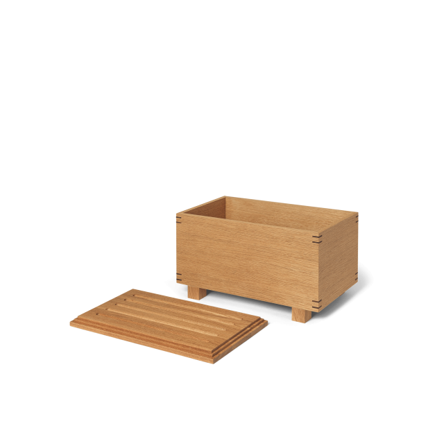 Caja de Madera BON, Roble Aceitado -...