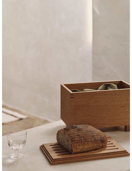 Caja de Madera BON, Roble Aceitado - Ferm Living