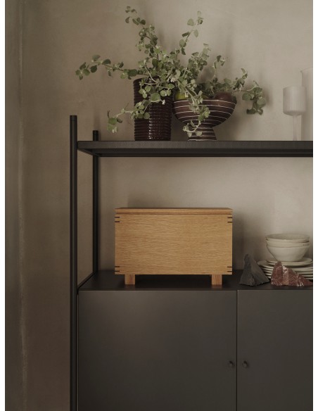 Caja de Madera BON, Roble Aceitado - Ferm Living